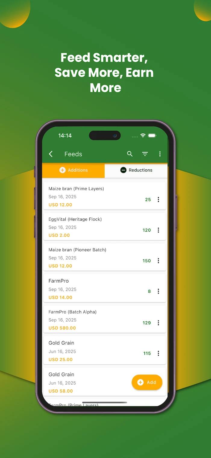 My Poultry Manager - Farm app screenshot