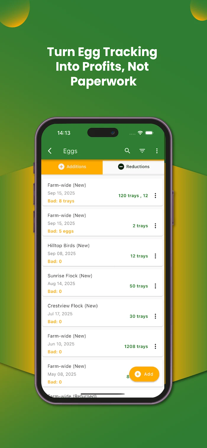 My Poultry Manager - Farm app screenshot